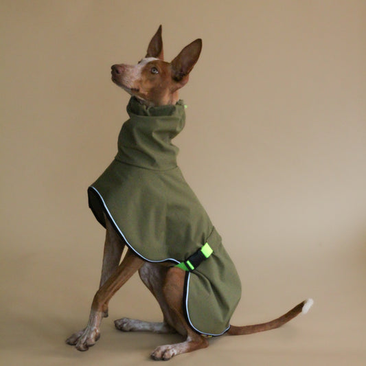 Imperméable olive