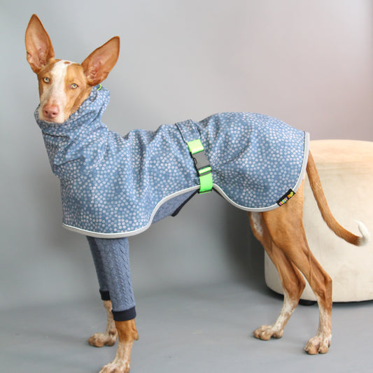 Imperméable bleu