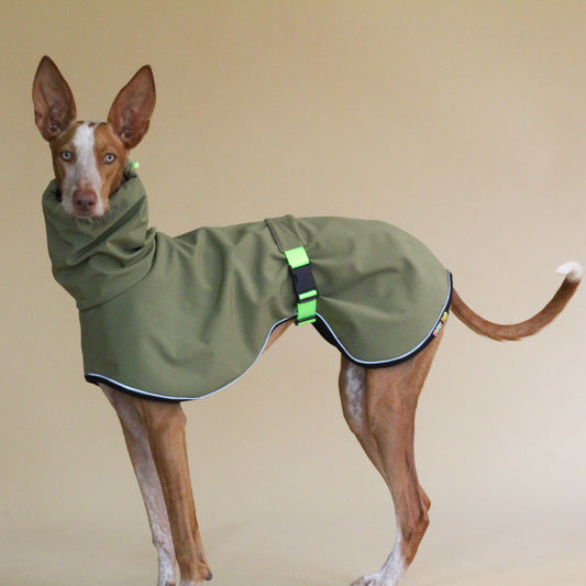 Imperméable olive